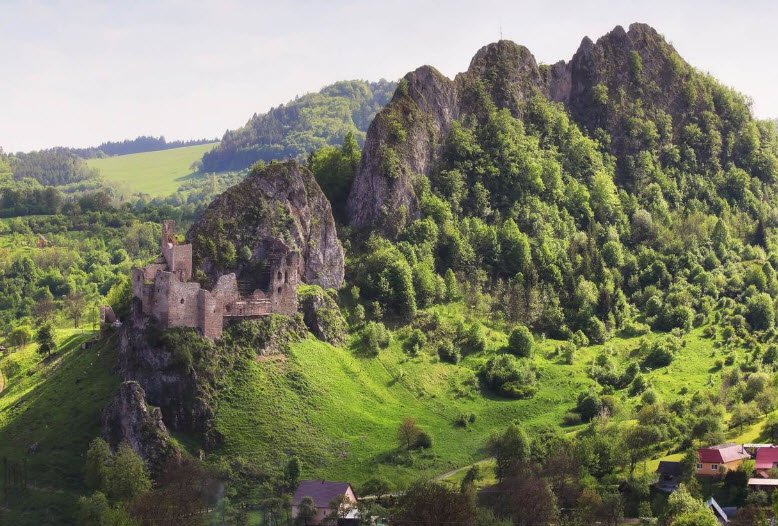 Castle Lednica, Lednica, Púchov District, Slovakia, Slovakia